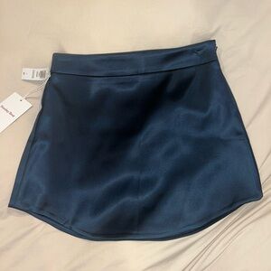 Sunday Best Satin Mini Skirt